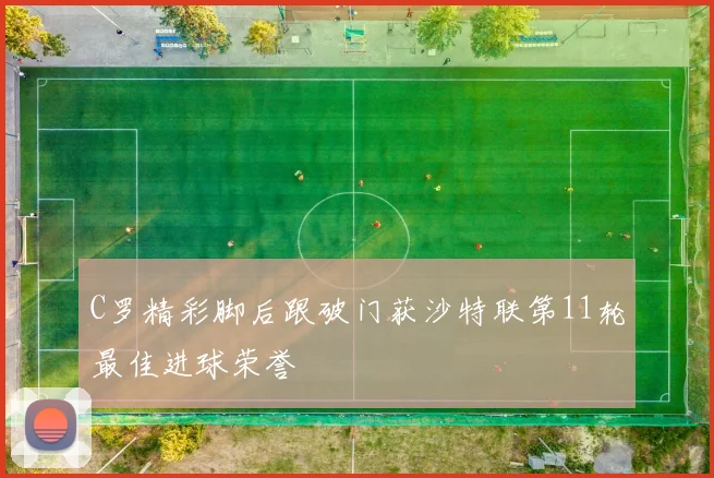 C罗精彩脚后跟破门获沙特联第11轮最佳进球荣誉